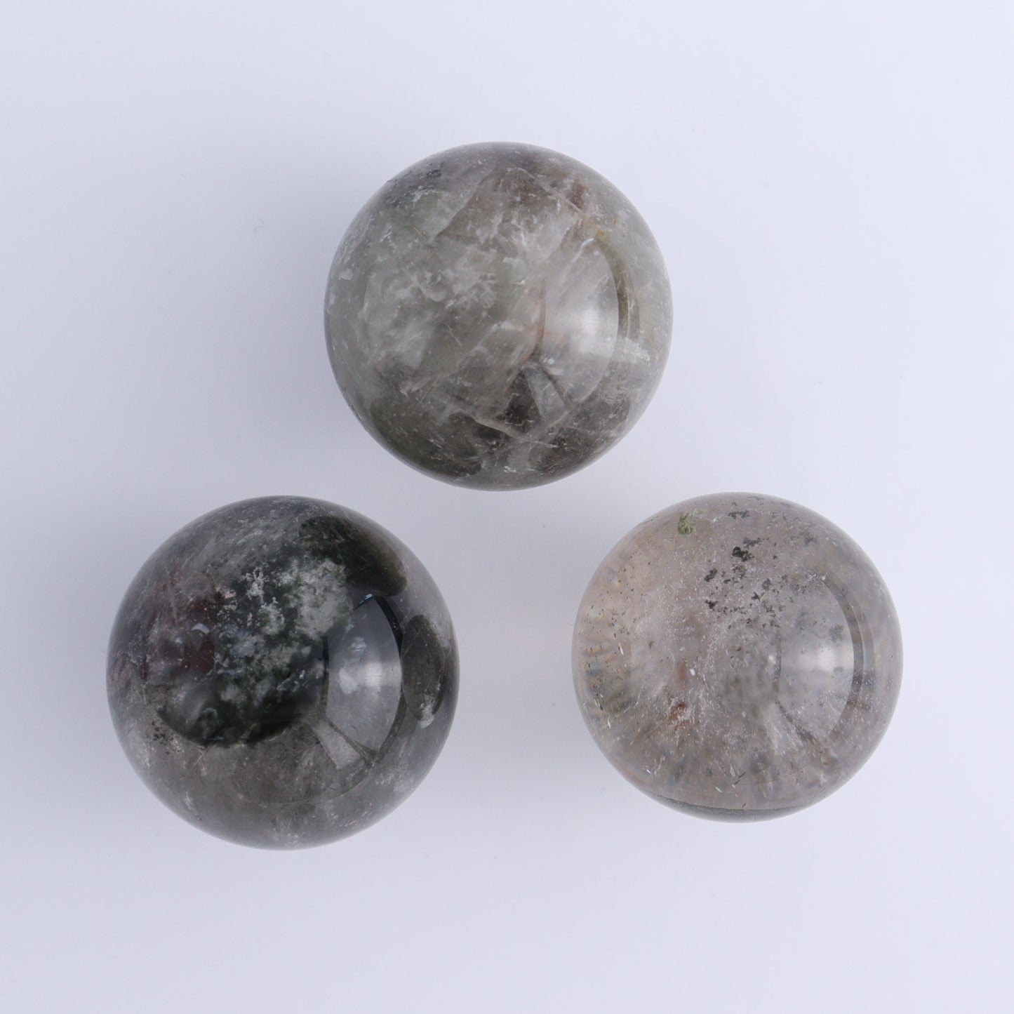 Quartz Spheres Set of 9 - Expert Wholesale and Supplier of Wholesale Crystals & Bulk Gemstones, ["Quartz","Spheres"]