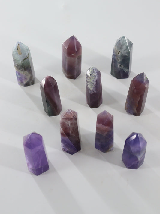 Fluorite Towers Set of 10