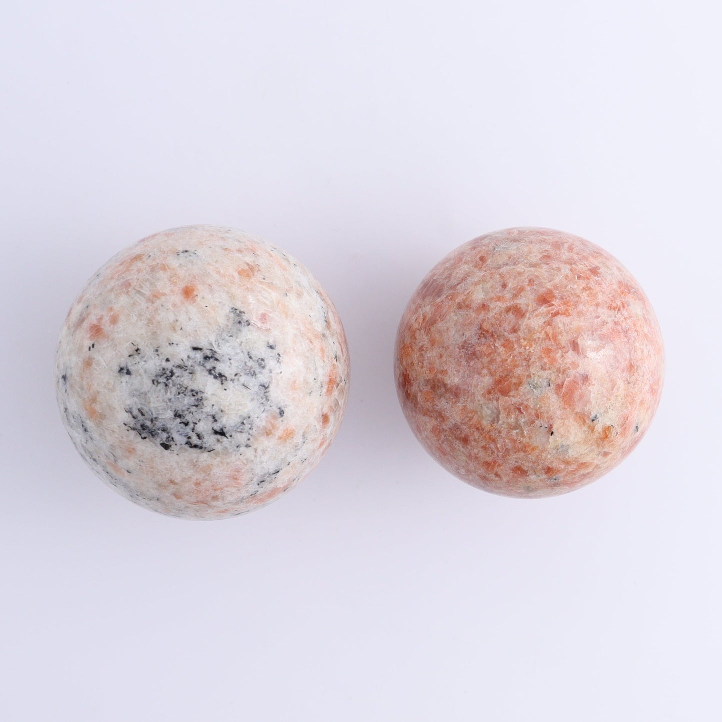 Sunstone Spheres Set of 5 - Expert Wholesale and Supplier of Wholesale Crystals & Bulk Gemstones, ["Spheres","Sunstone"]