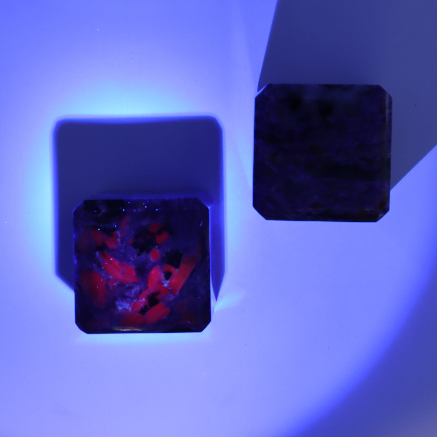 Charoite Cubes Set of 4 - Expert Wholesale and Supplier of Wholesale Crystals & Bulk Gemstones, ["Charoite","Cubes","Russia"]