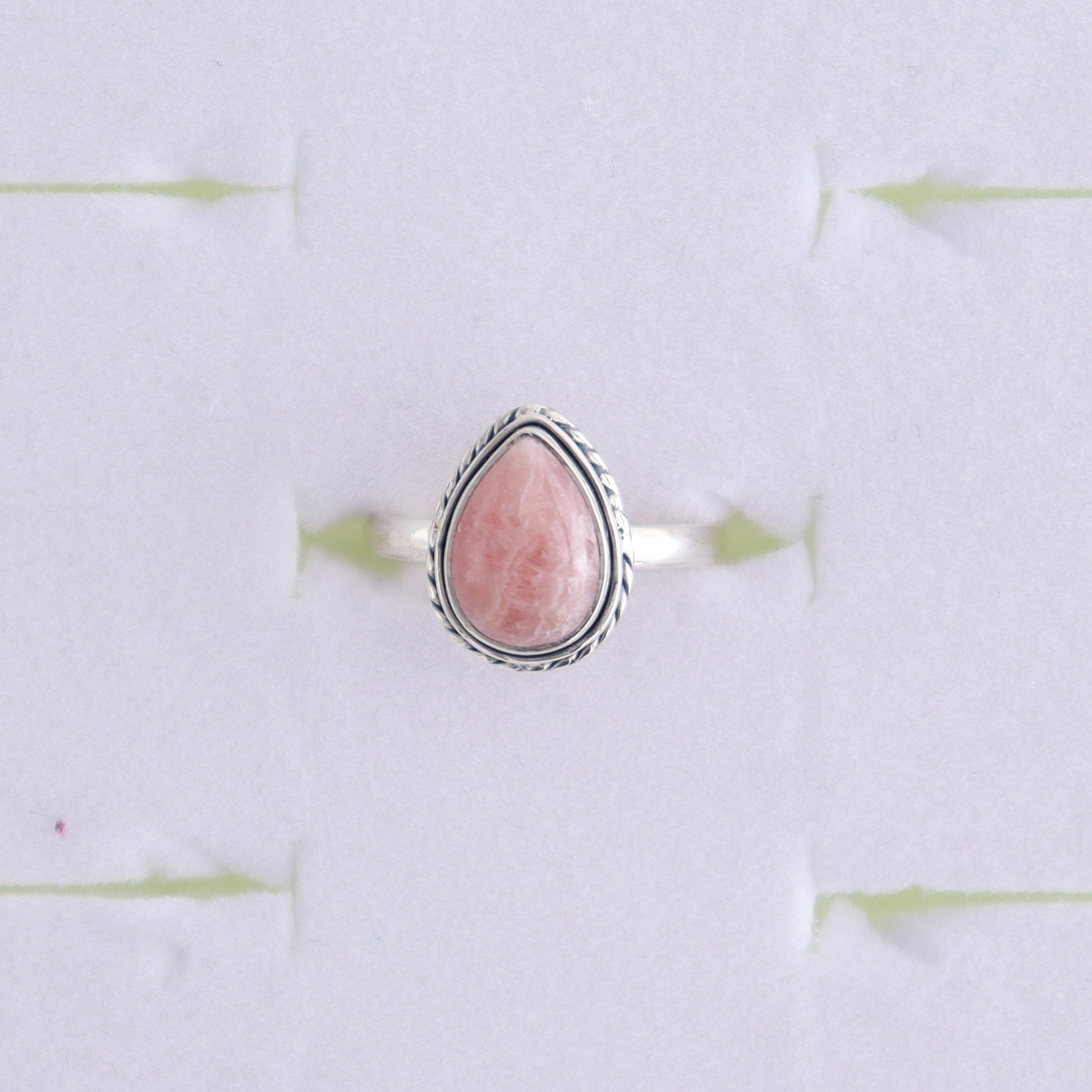 Rhodochrosite Rings Set of 7 (Ring Holders Not Included) - Expert Wholesale and Supplier of Wholesale Crystals & Bulk Gemstones, ["Rhodochrosite","Ring","rings","sterling silver"]
