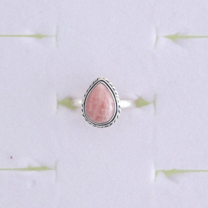 Rhodochrosite Rings Set of 7 (Ring Holders Not Included) - Expert Wholesale and Supplier of Wholesale Crystals & Bulk Gemstones, ["Rhodochrosite","Ring","rings","sterling silver"]