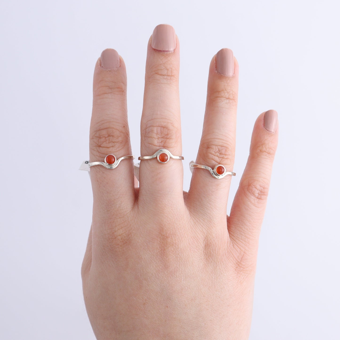 One Carnelian Ring - Expert Wholesale and Supplier of Wholesale Crystals & Bulk Gemstones, ["carnelian","India","Ring","sterling silver"]