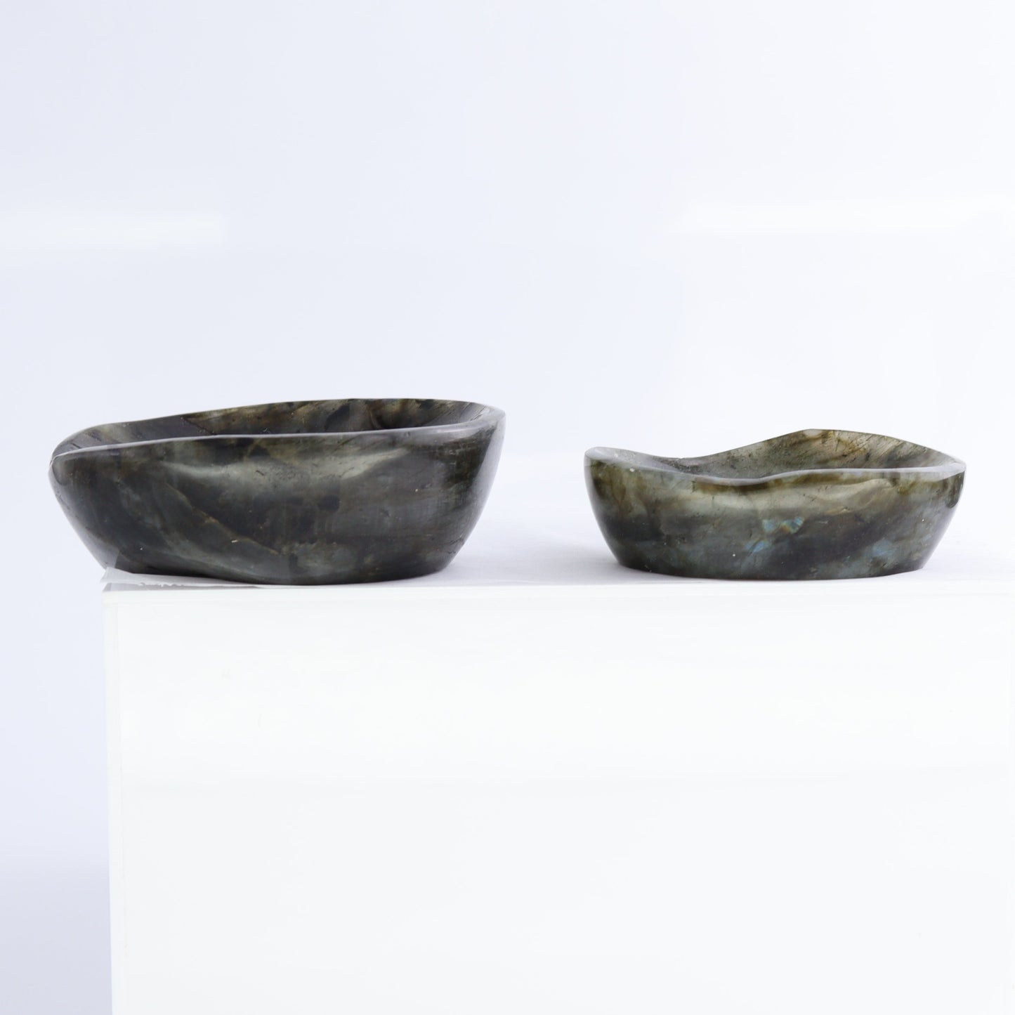 Labradorite Bowls Set of 6 - Expert Wholesale and Supplier of Wholesale Crystals & Bulk Gemstones, ["Bowls","Labradorite","Madagascar"]