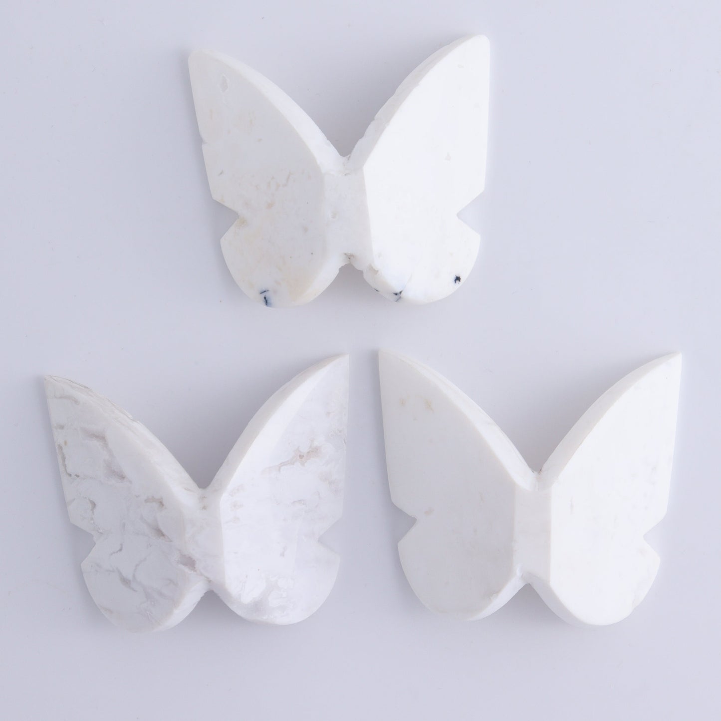 Plume Agate Butterflies Set of 10 - Expert Wholesale and Supplier of Wholesale Crystals & Bulk Gemstones, ["Agate","Butterflies","Butterfly","Plume Agate"]