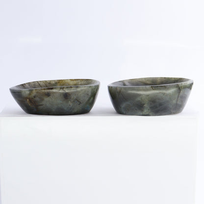 Labradorite Bowls Set of 11 - Expert Wholesale and Supplier of Wholesale Crystals & Bulk Gemstones, ["Bowls","Labradorite","Madagascar"]