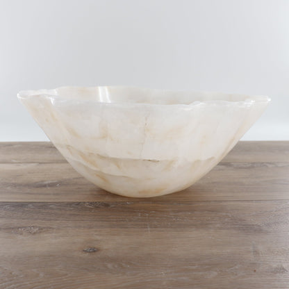 Mexican Onyx/Calcite Bowl 15"