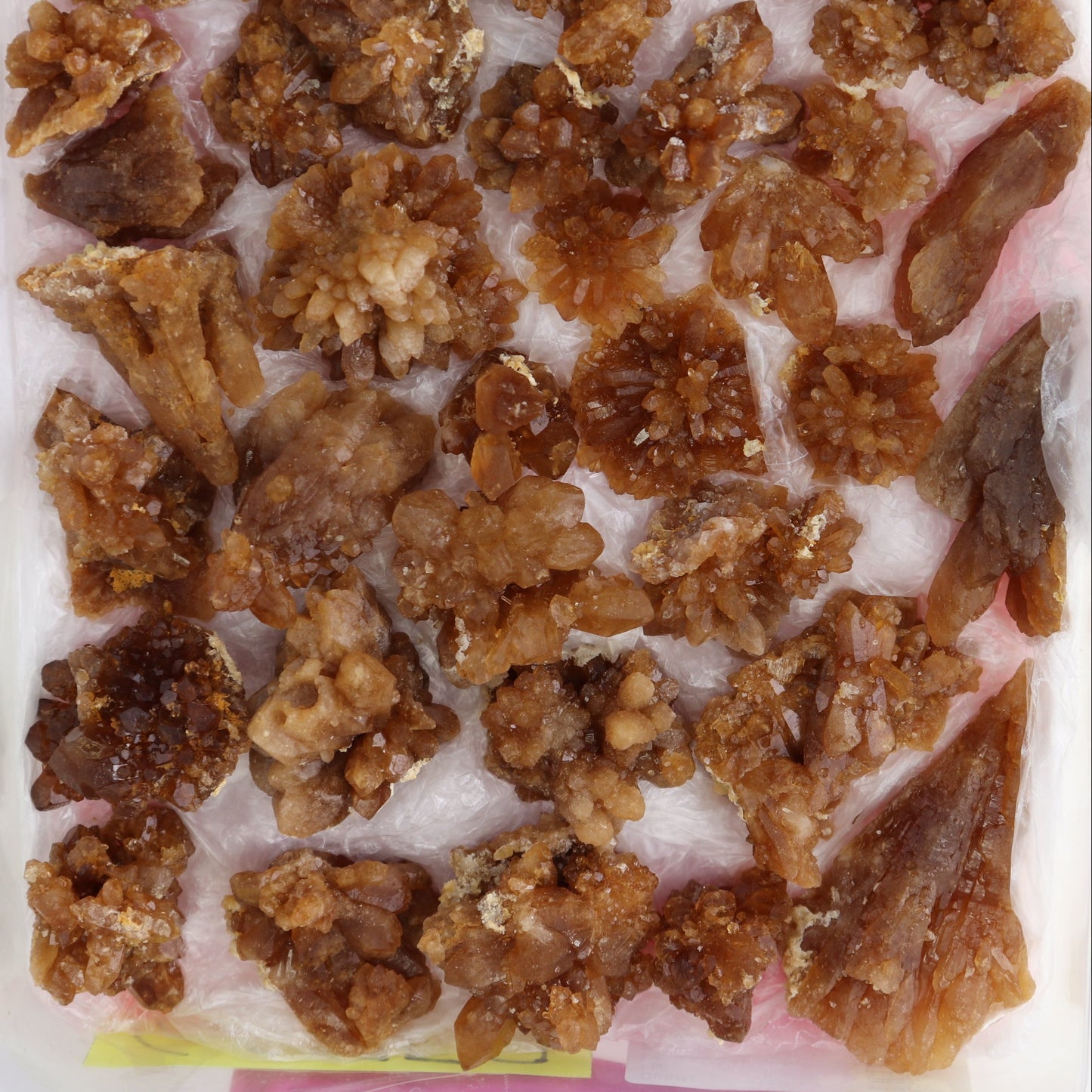Honey Colored Quartz Flat from Morocco