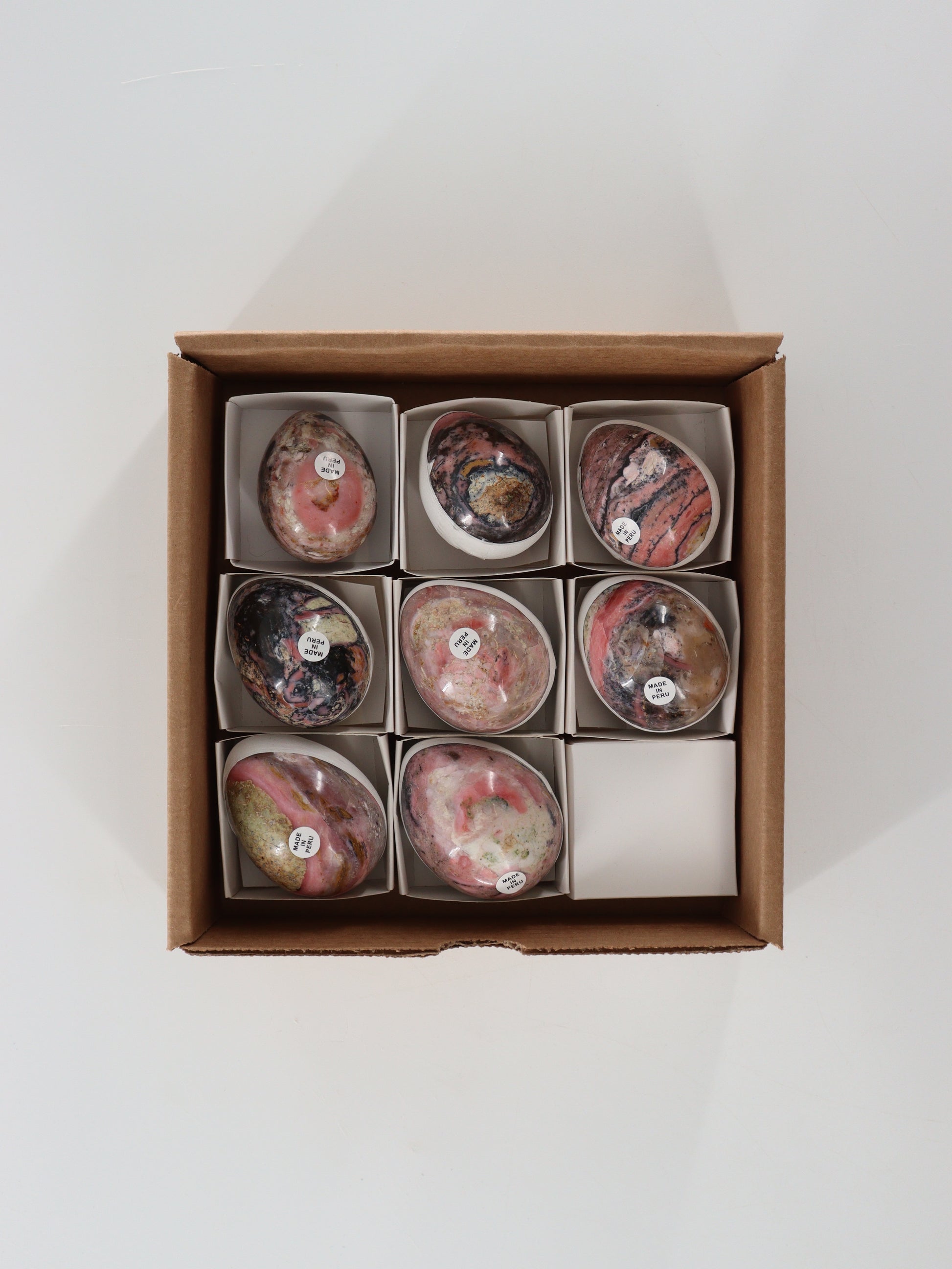 Pink Opal Eggs Set of 8 - Expert Wholesale and Supplier of Wholesale Crystals & Bulk Gemstones, []