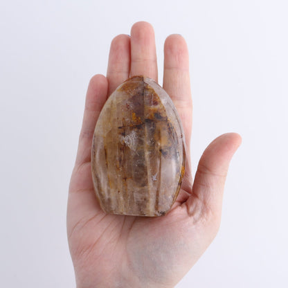 Golden Hematite Quartz Freeforms Set of 5 | Mi Esperanza Minerals | Supplier of Crystals and Onyx