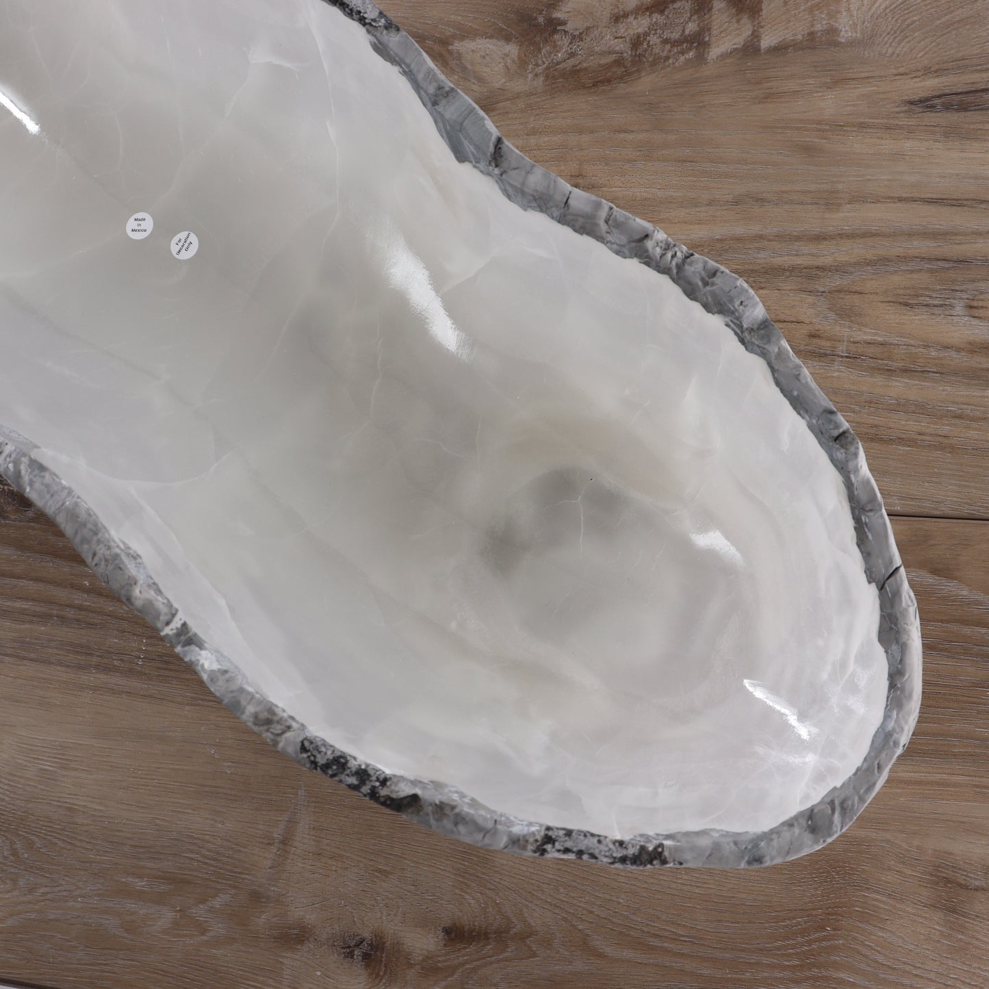 Mexican Onyx/Calcite Canoe Bowl - Expert Wholesale and Supplier of Wholesale Crystals & Bulk Gemstones, ["Bowls","Calcite","canoe","Mexico","onyx"]