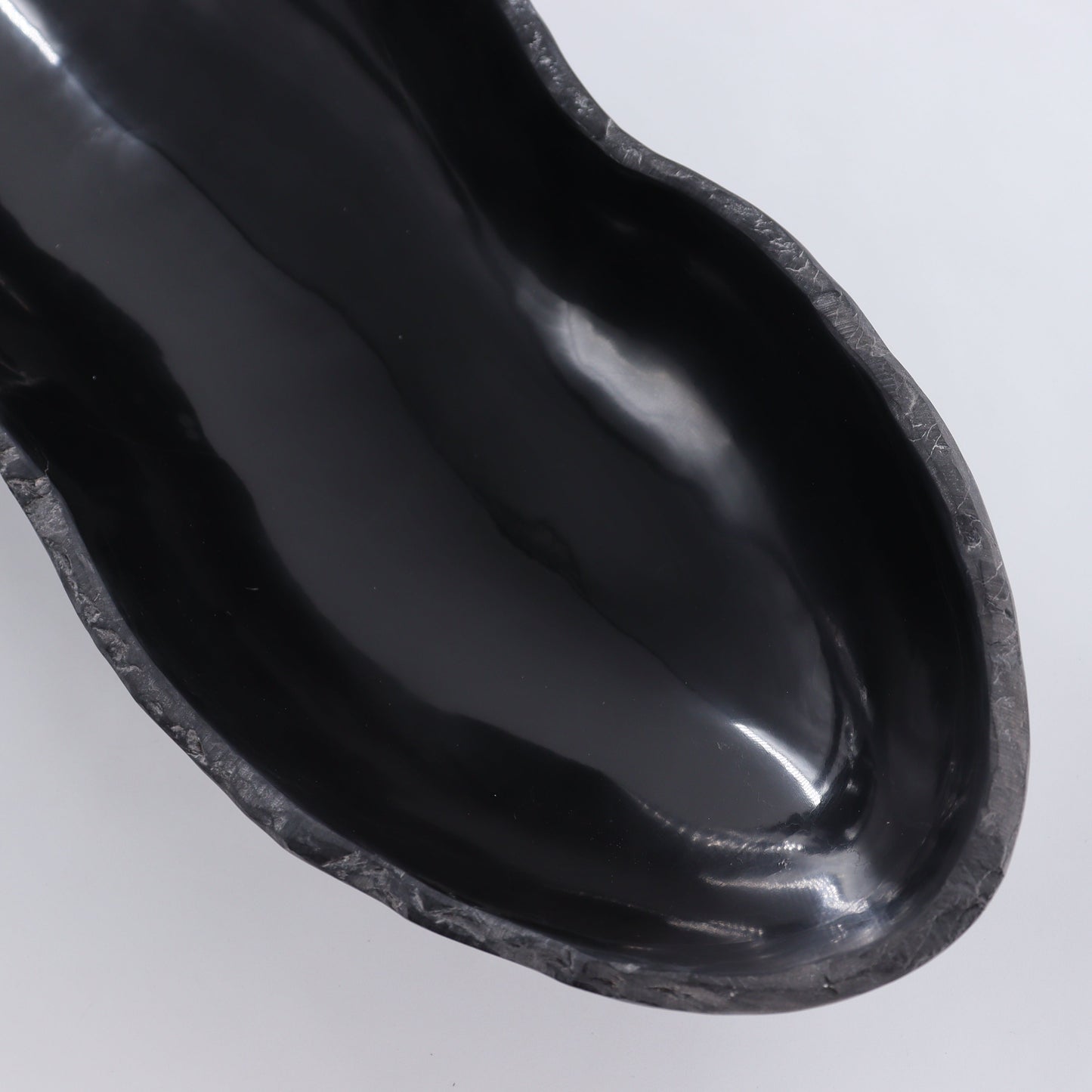 Black Marble Canoe Bowl - Expert Wholesale and Supplier of Wholesale Crystals & Bulk Gemstones, ["Black Marble","Bowls","canoe","Marble","Mexico"]