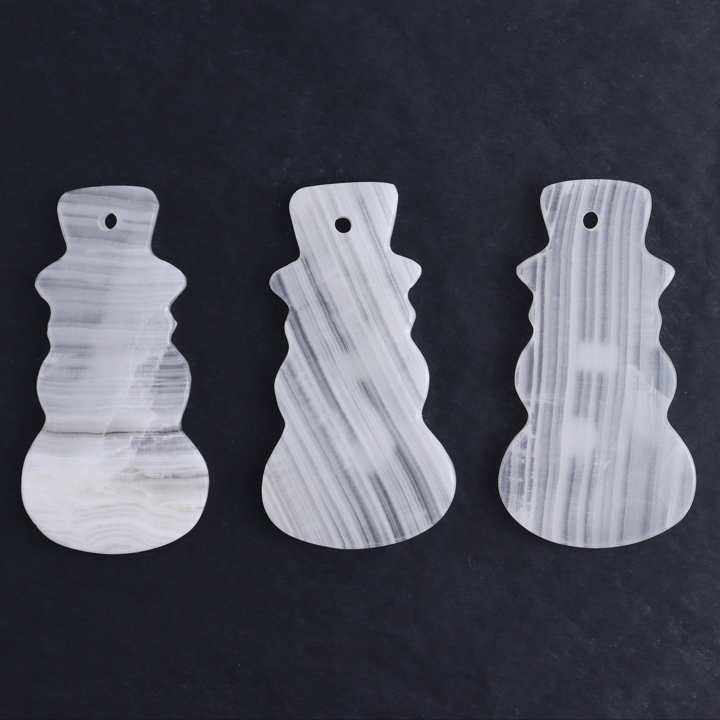 One White Onyx Snowman Ornament - Expert Wholesale and Supplier of Wholesale Crystals & Bulk Gemstones, ["Catalog Onyx","Mexico","onyx","Ornament","snowmans"]