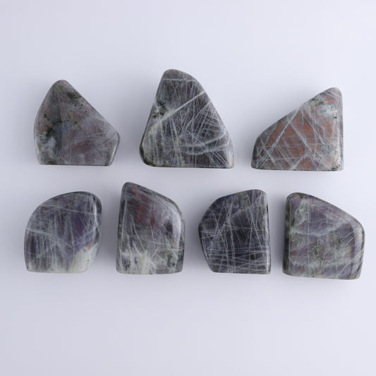 Labradorite Freeform Set of 7 - Expert Wholesale and Supplier of Wholesale Crystals & Bulk Gemstones, ["Freeforms","Labradorite","Madagascar"]