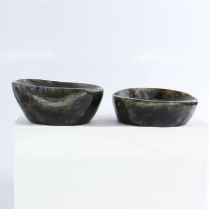 Labradorite Bowls Set of 8