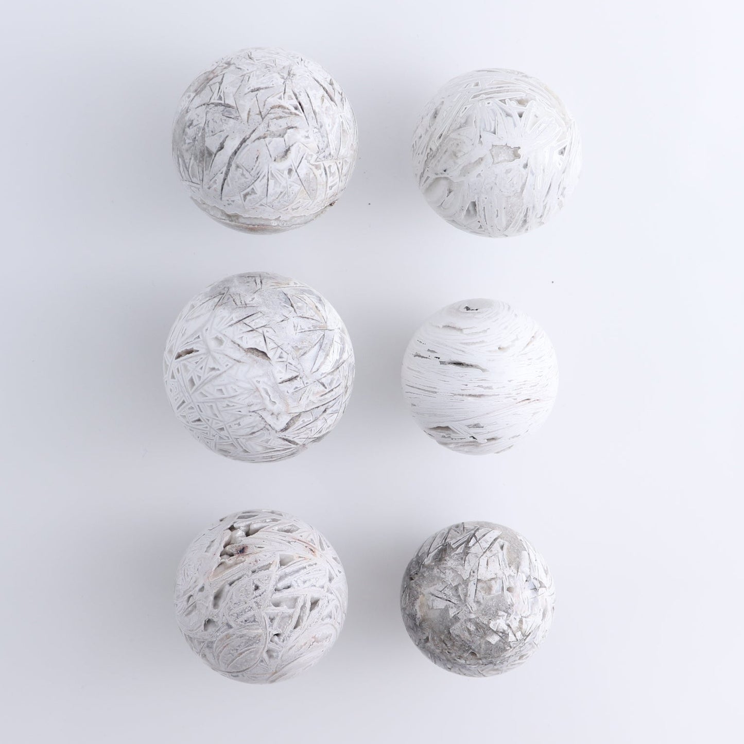 Agate Spheres Set of 6 | Mi Esperanza Minerals | Supplier of Crystals and Onyx