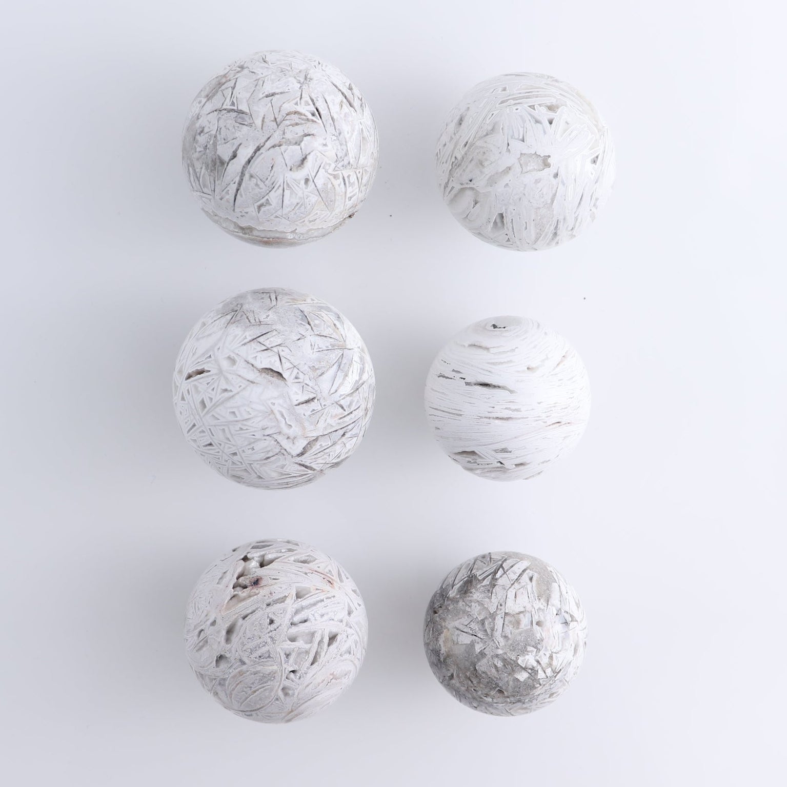 Agate Spheres Set of 6 | Mi Esperanza Minerals | Supplier of Crystals and Onyx