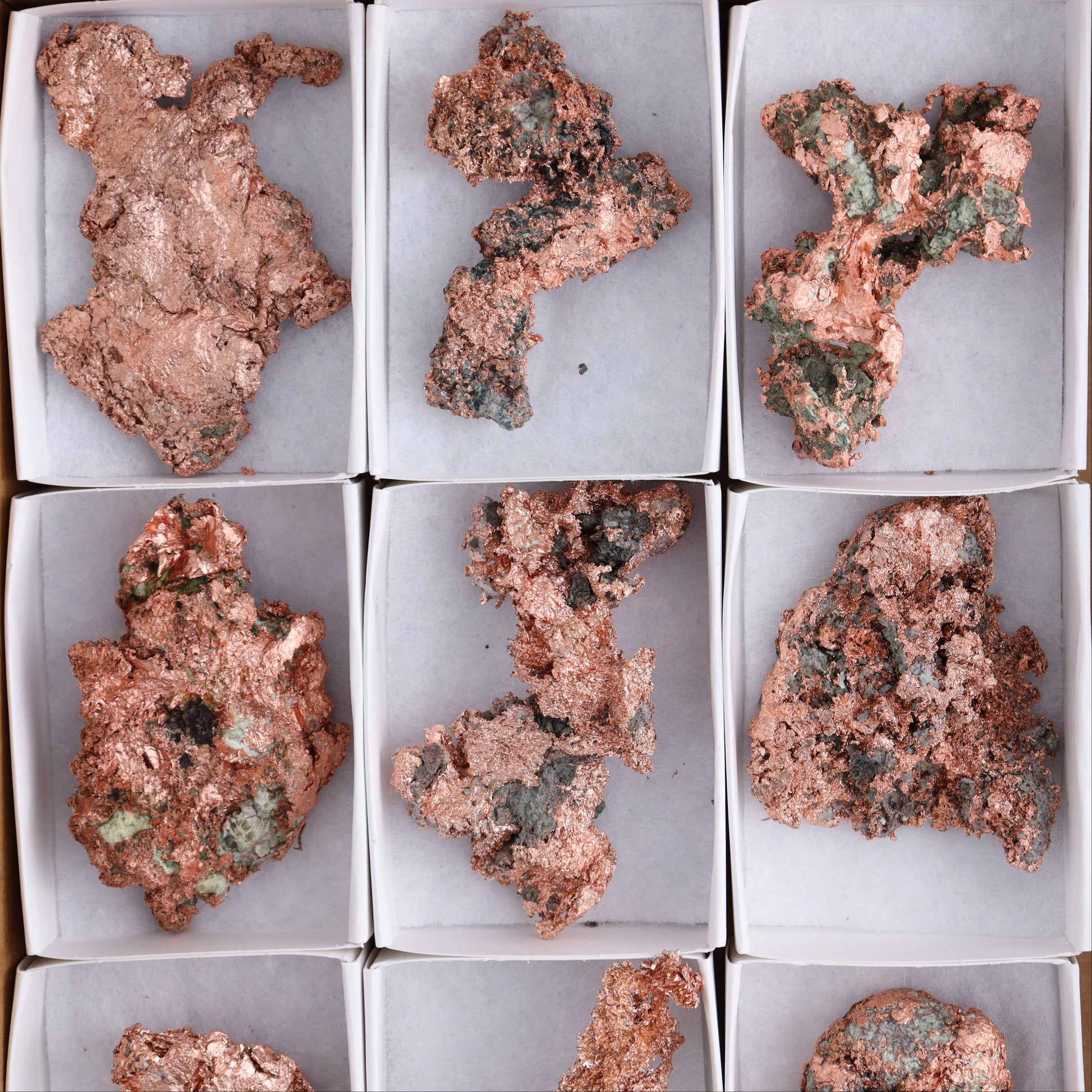 Native Copper Flat of 9 - Expert Wholesale and Supplier of Wholesale Crystals & Bulk Gemstones, ["copper","Freeforms","Native Copper","United States"]