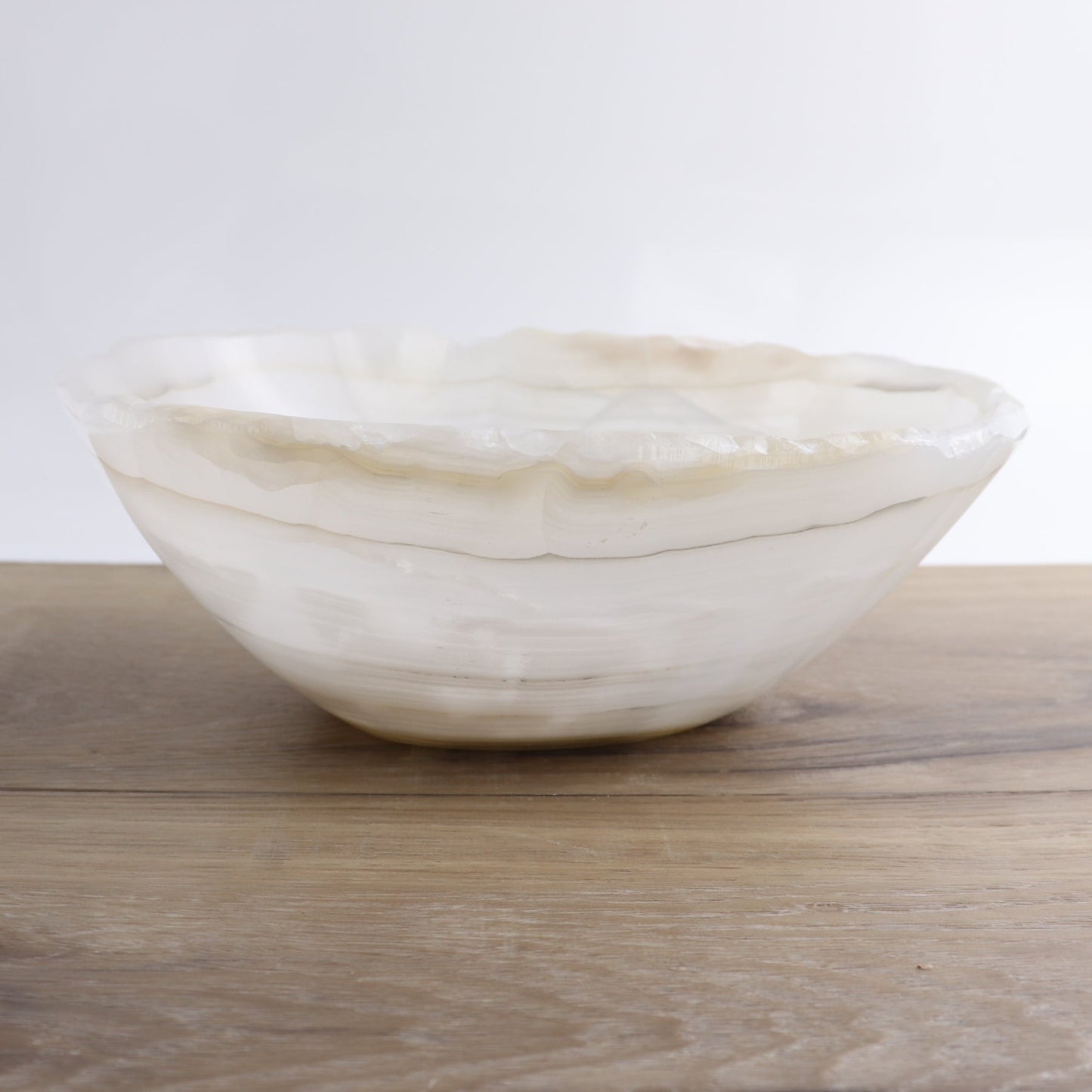 Mexican Onyx/Calcite Bowl 10"