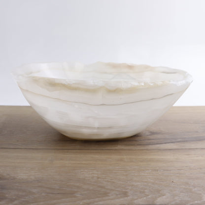 Mexican Onyx/Calcite Bowl 10"