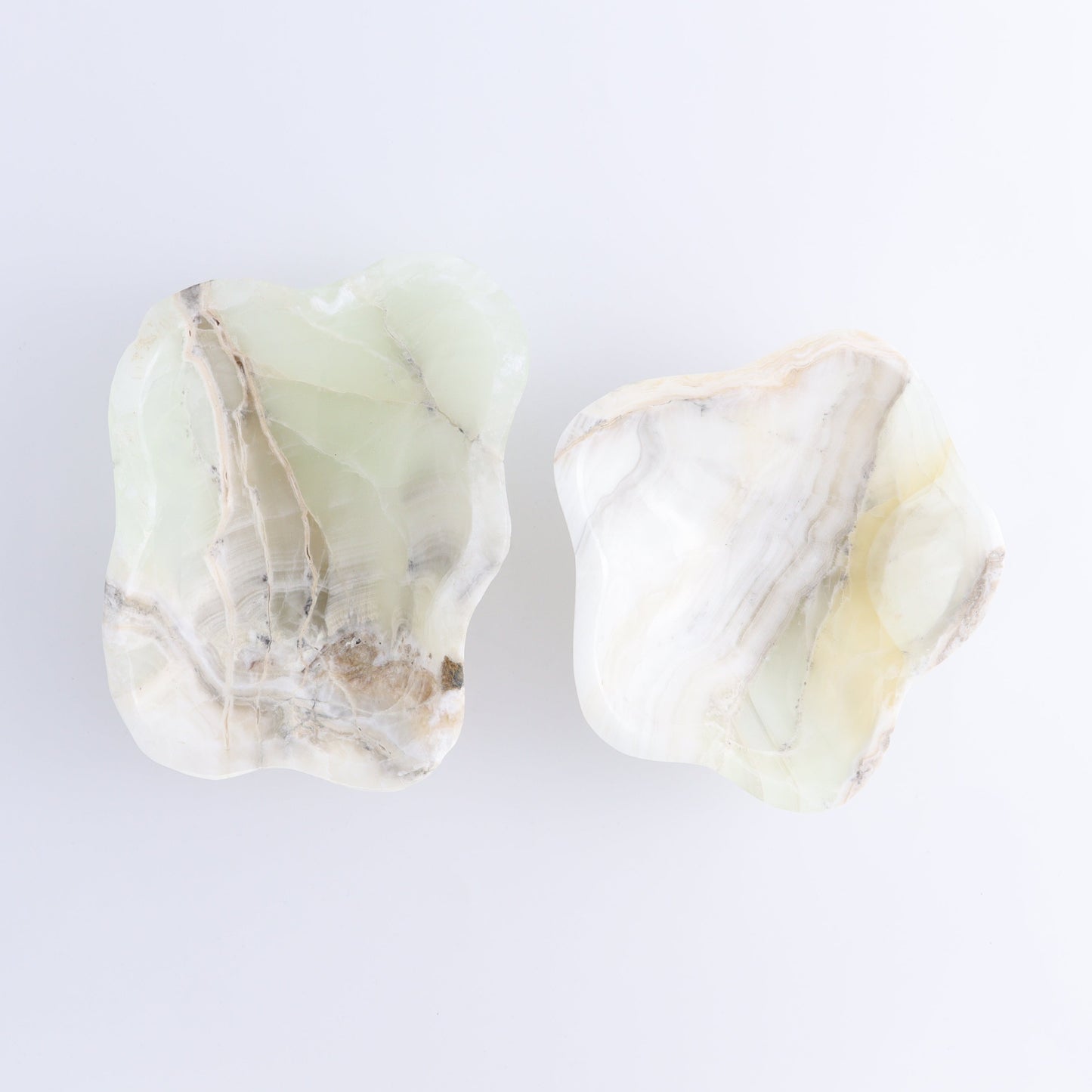 One Mexican Onyx/Calcite Green Irregular Bowl - Expert Wholesale and Supplier of Wholesale Crystals & Bulk Gemstones, ["bowl","Bowls","Calcite","Catalog Onyx","Decorative Dish","Mexico","onyx"]