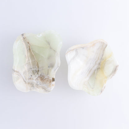 One Mexican Onyx/Calcite Green Irregular Bowl - Expert Wholesale and Supplier of Wholesale Crystals & Bulk Gemstones, ["bowl","Bowls","Calcite","Catalog Onyx","Decorative Dish","Mexico","onyx"]