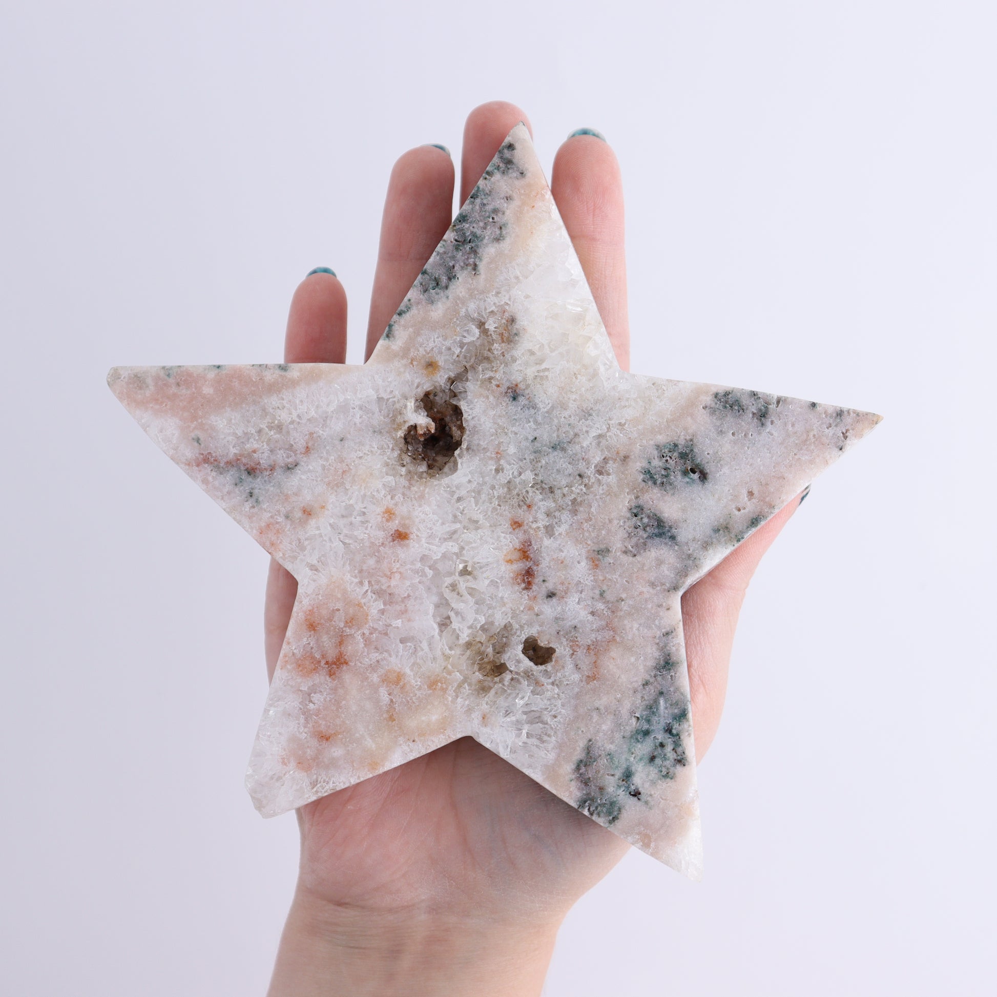 Pink Amethyst Stars Set of 2 - Expert Wholesale and Supplier of Wholesale Crystals & Bulk Gemstones, ["Amethyst","Brazil","Pink Amethyst","stars"]