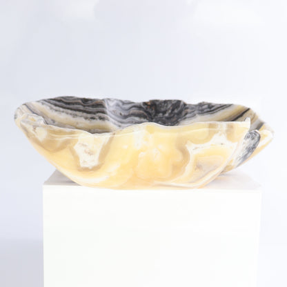 Zebra Onyx Bowl - Expert Wholesale and Supplier of Wholesale Crystals & Bulk Gemstones, ["Bowls","Mexico","onyx"]
