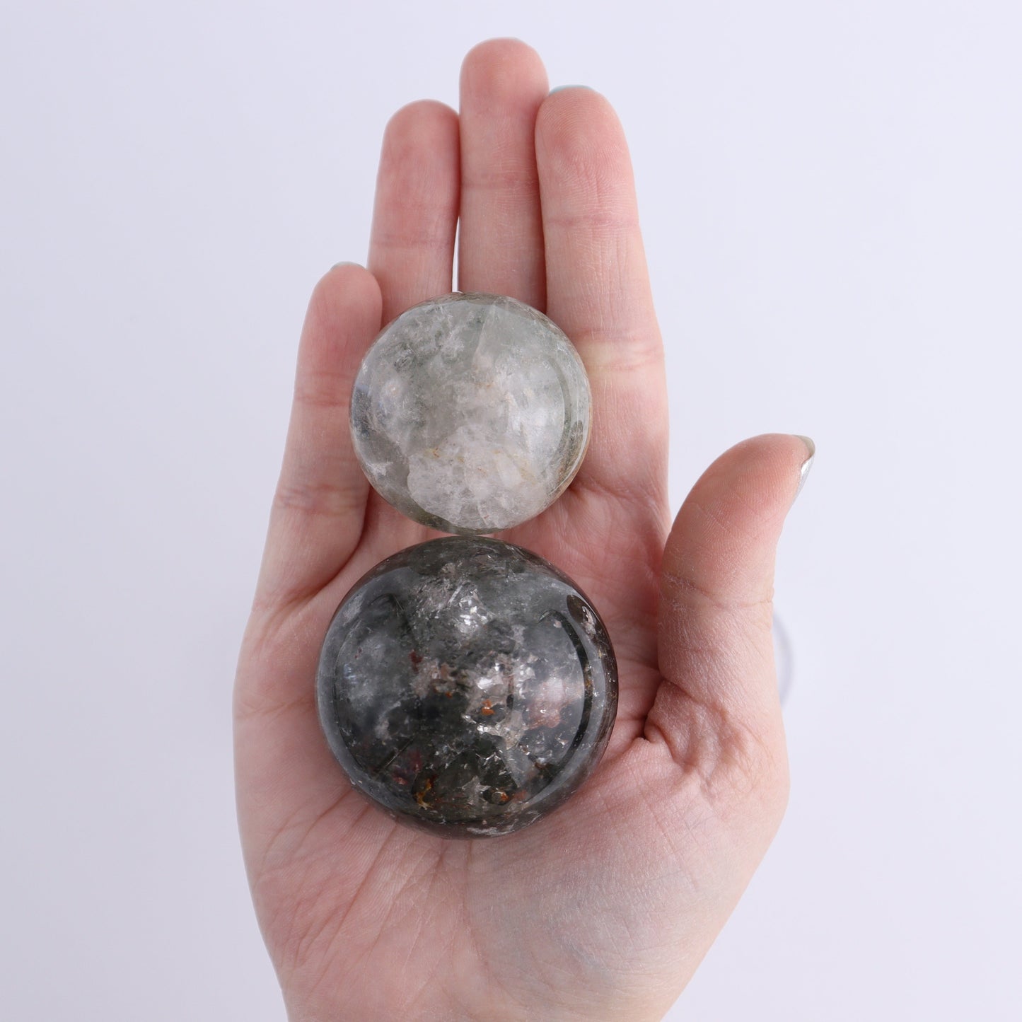 Quartz Spheres Set of 9 - Expert Wholesale and Supplier of Wholesale Crystals & Bulk Gemstones, ["Quartz","Spheres"]