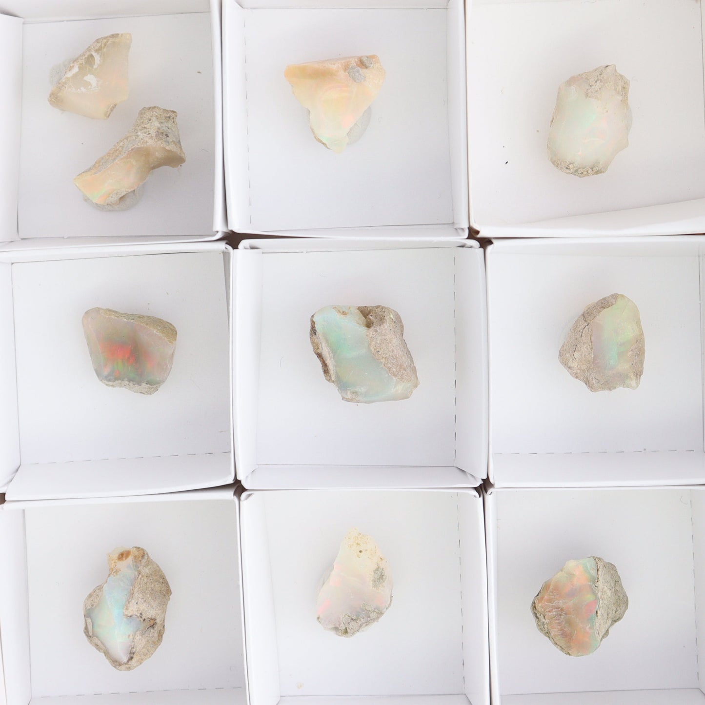 Ethiopian Opal Set of 10 - Expert Wholesale and Supplier of Wholesale Crystals & Bulk Gemstones, ["Ethiopia","ethiopian opal","Opal"]