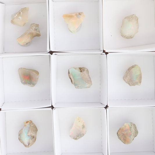 Ethiopian Opal Set of 10 - Expert Wholesale and Supplier of Wholesale Crystals & Bulk Gemstones, ["Ethiopia","ethiopian opal","Opal"]