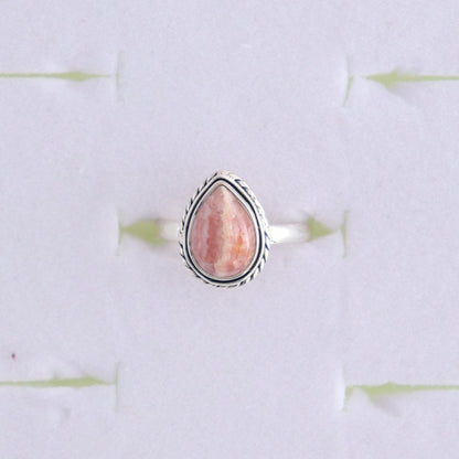 Rhodochrosite Rings Set of 7 (Ring Holders Not Included) - Expert Wholesale and Supplier of Wholesale Crystals & Bulk Gemstones, ["Rhodochrosite","Ring","rings","sterling silver"]
