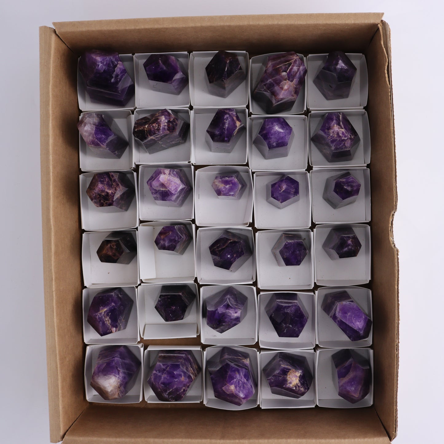 Amethyst Towers Set of 30 - Expert Wholesale and Supplier of Wholesale Crystals & Bulk Gemstones, []