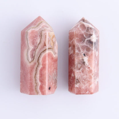 Rhodochrosite Towers Set of 6 - Expert Wholesale and Supplier of Wholesale Crystals & Bulk Gemstones, ["Argentina","Rhodochrosite","Towers"]