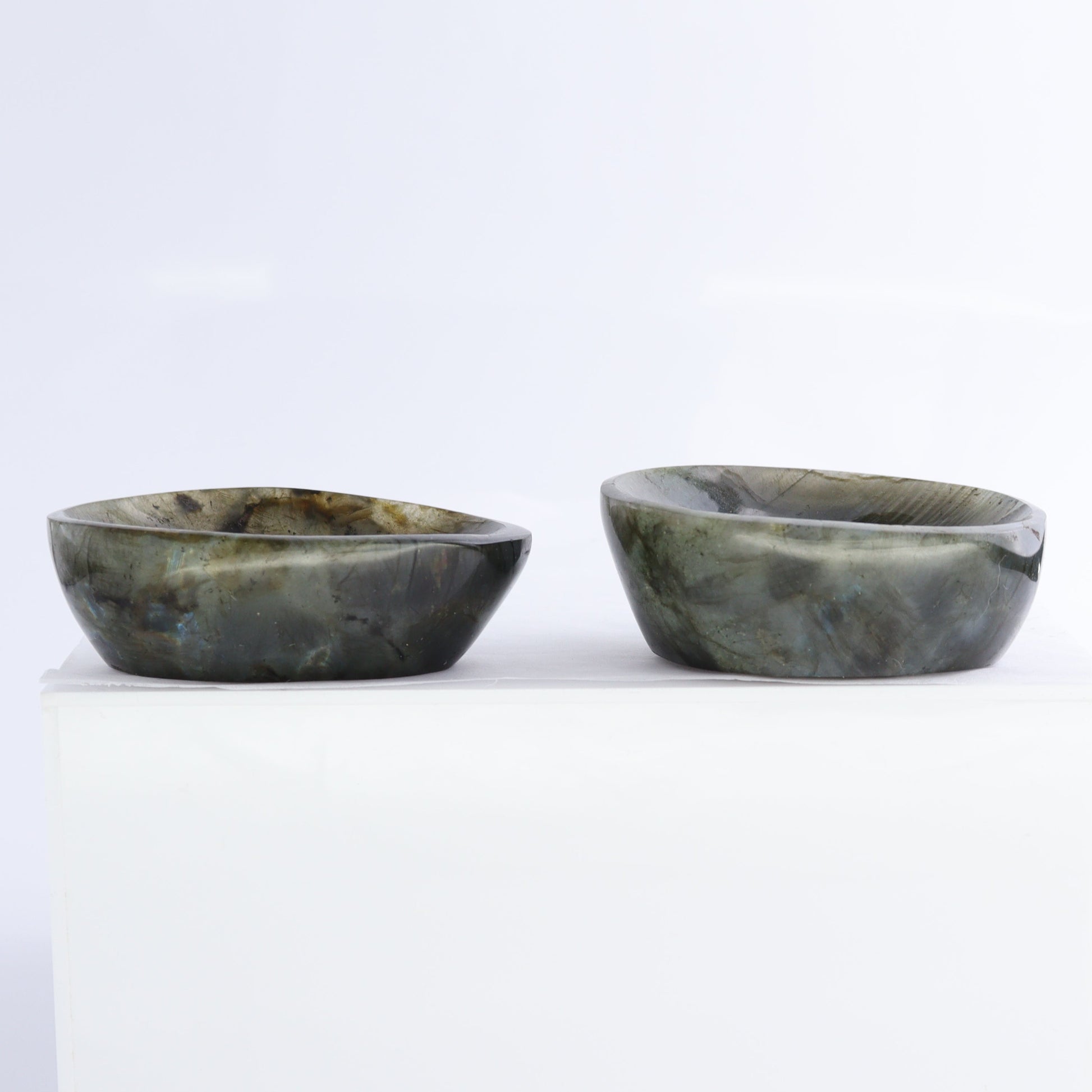 Labradorite Bowls Set of 11 - Expert Wholesale and Supplier of Wholesale Crystals & Bulk Gemstones, ["Bowls","Labradorite","Madagascar"]