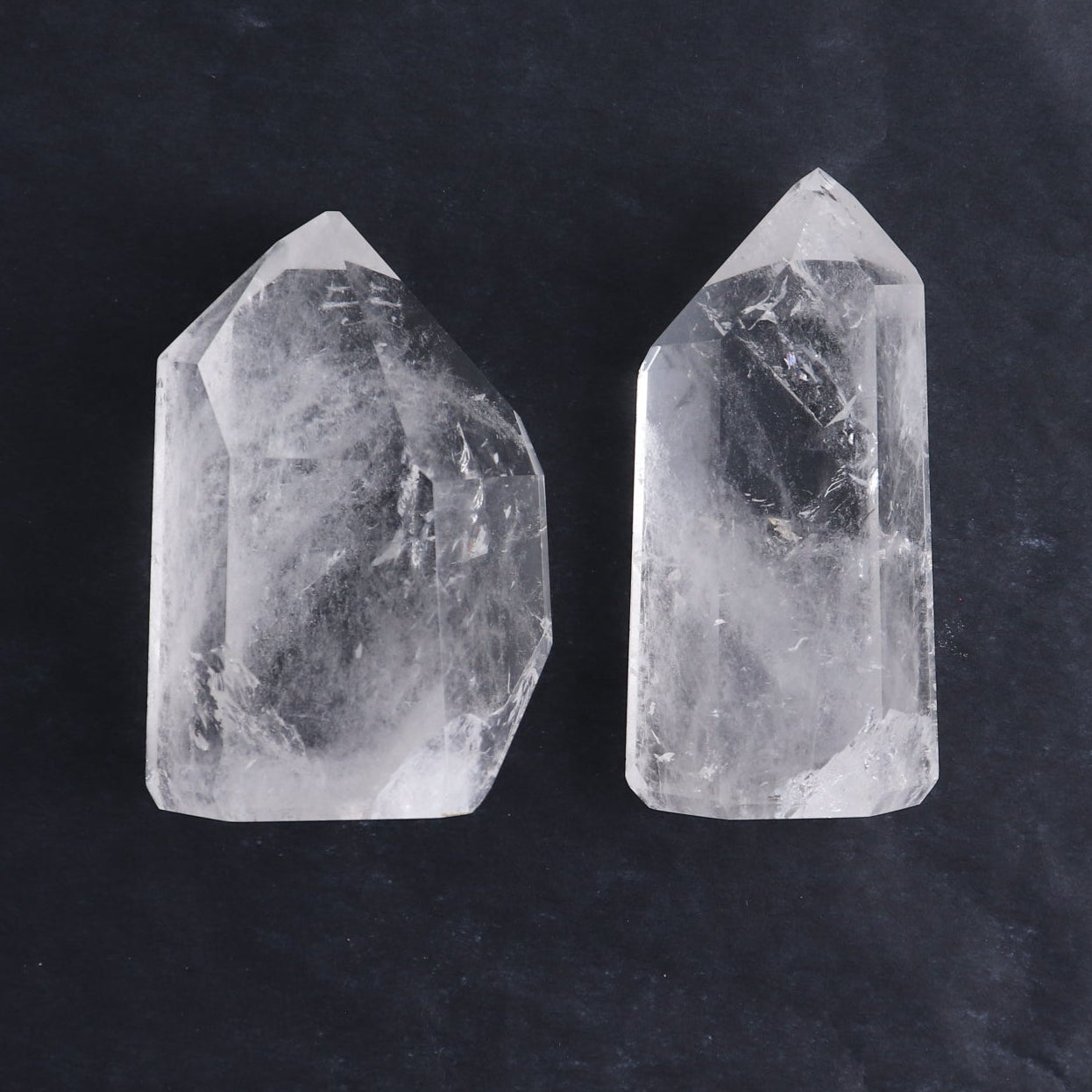 Quartz Towers Set of 7 - Expert Wholesale and Supplier of Wholesale Crystals & Bulk Gemstones, ["Brazil","Clear Quartz","Points","Quartz","Towers"]