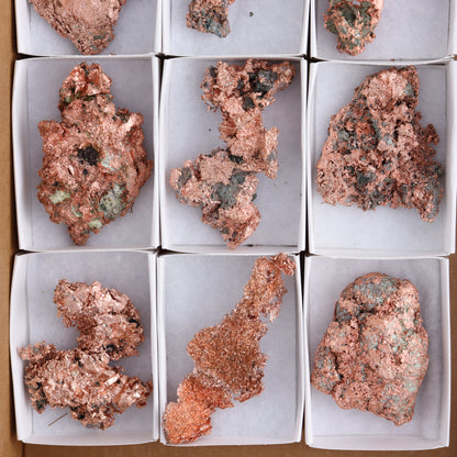 Native Copper Flat of 9 - Expert Wholesale and Supplier of Wholesale Crystals & Bulk Gemstones, ["copper","Freeforms","Native Copper","United States"]