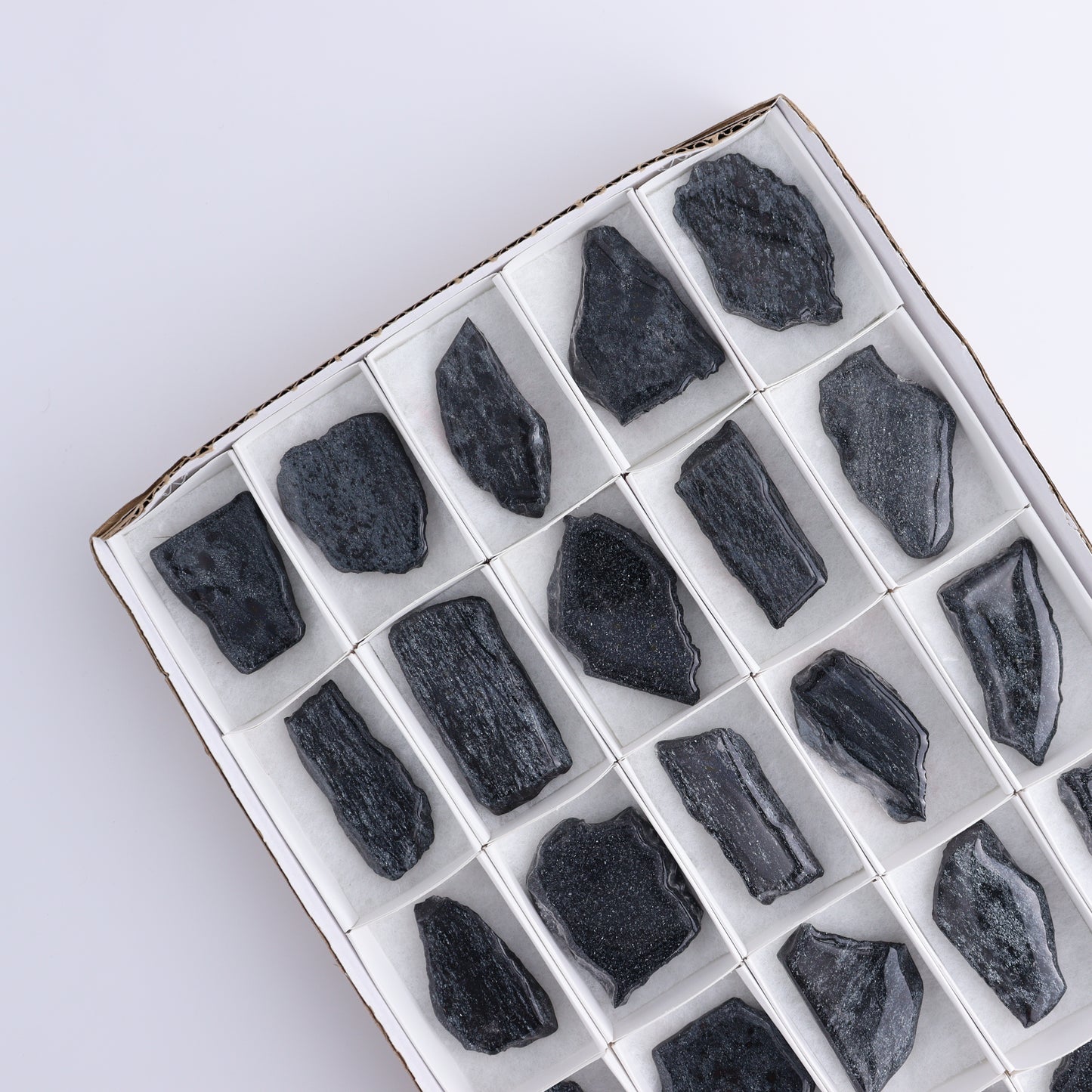 Specularite Flat of 25 - Expert Wholesale and Supplier of Wholesale Crystals & Bulk Gemstones, ["flat","Flats","Specularite","United States"]