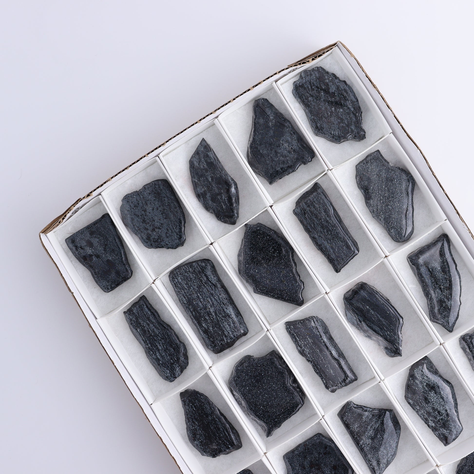 Specularite Flat of 25 - Expert Wholesale and Supplier of Wholesale Crystals & Bulk Gemstones, ["flat","Flats","Specularite","United States"]