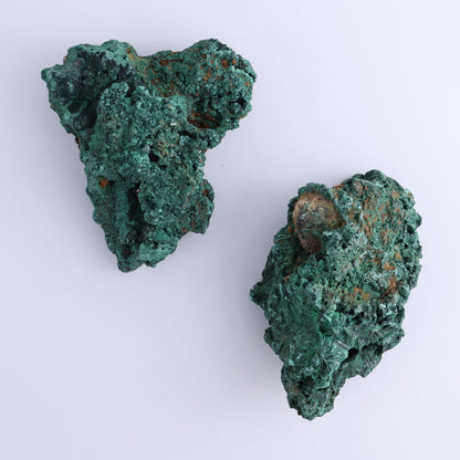 Malachite Freeforms Set of 2 - Expert Wholesale and Supplier of Wholesale Crystals & Bulk Gemstones, ["close_50","Freeform","Malachite","South Africa"]