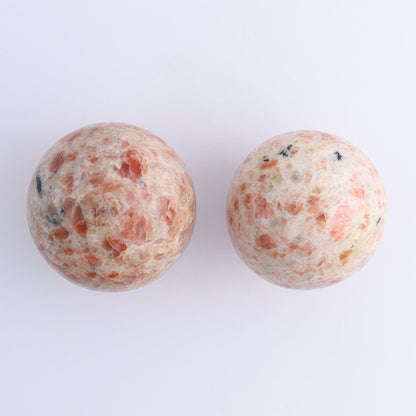 Sunstone Spheres Set of 5 - Expert Wholesale and Supplier of Wholesale Crystals & Bulk Gemstones, ["Spheres","Sunstone"]