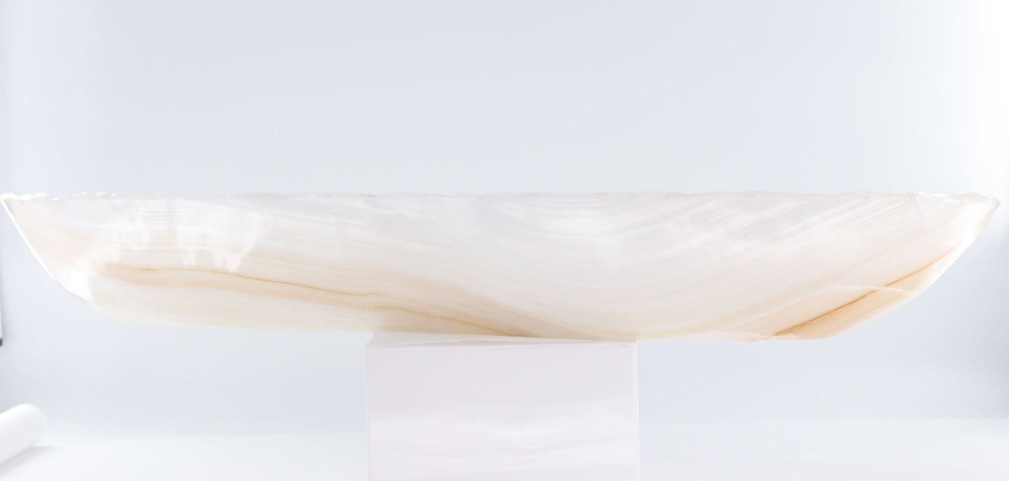 Onyx Canoe Bowl - Expert Wholesale and Supplier of Wholesale Crystals & Bulk Gemstones, ["Bowls","canoe","Mexico","onyx"]