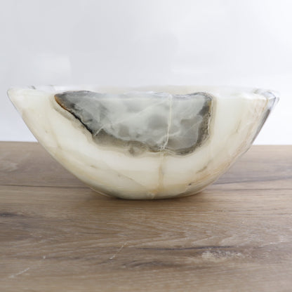 Mexican Onyx/Calcite Bowl 10"