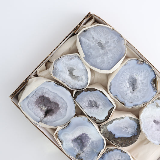 Las Choyas Geodes Set of 9