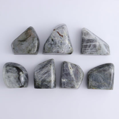 Labradorite Freeform Set of 7 - Expert Wholesale and Supplier of Wholesale Crystals & Bulk Gemstones, ["close_70","Freeforms","Labradorite","Madagascar"]