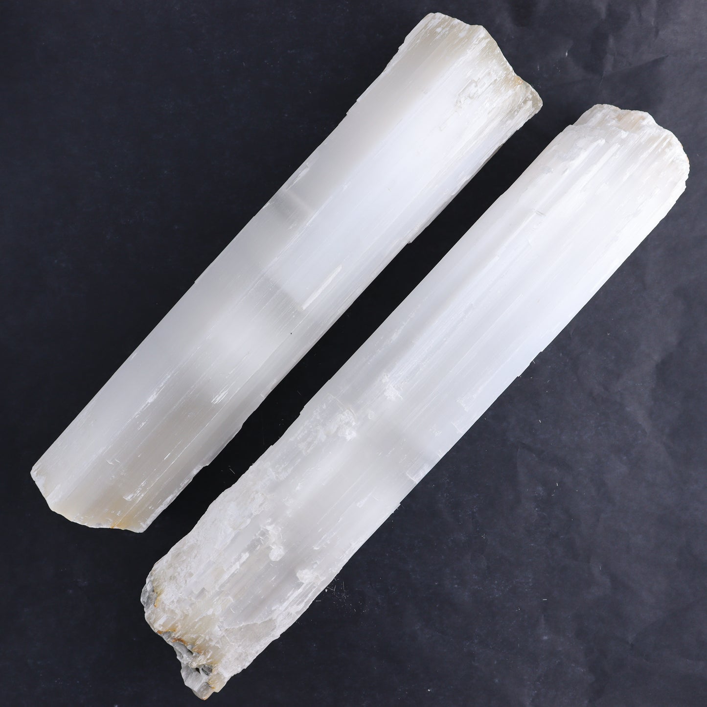 Selenite Logs Set of 2 - Expert Wholesale and Supplier of Wholesale Crystals & Bulk Gemstones, ["logs","selenite"]