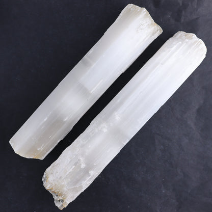 Selenite Logs Set of 2 - Expert Wholesale and Supplier of Wholesale Crystals & Bulk Gemstones, ["logs","selenite"]