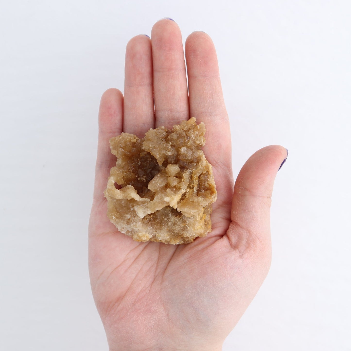 Honey Colored Quartz Flat from Morocco