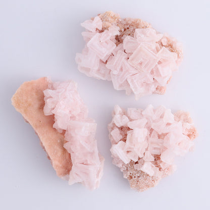 Searles Lake Halite Flat of 6 - Expert Wholesale and Supplier of Wholesale Crystals & Bulk Gemstones, ["Flats","Halite","United States"]