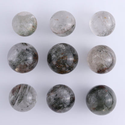 Quartz Spheres Set of 9 - Expert Wholesale and Supplier of Wholesale Crystals & Bulk Gemstones, ["Quartz","Spheres"]